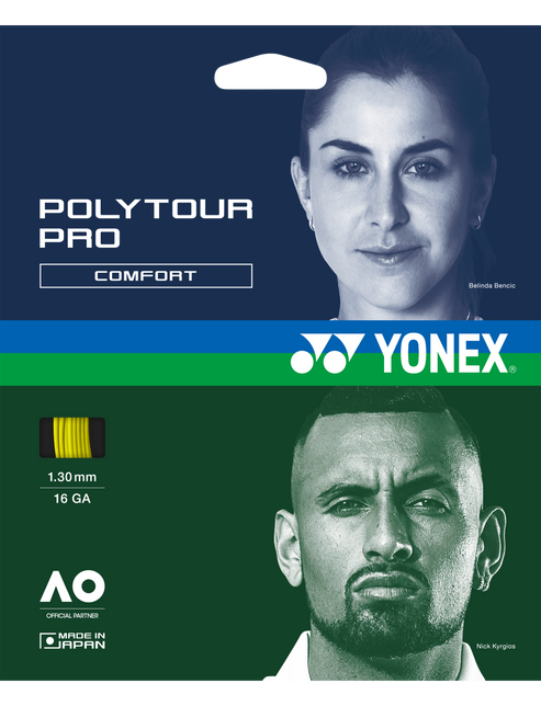 YONEX POLYTOUR PRO 130/16 - F YLW
