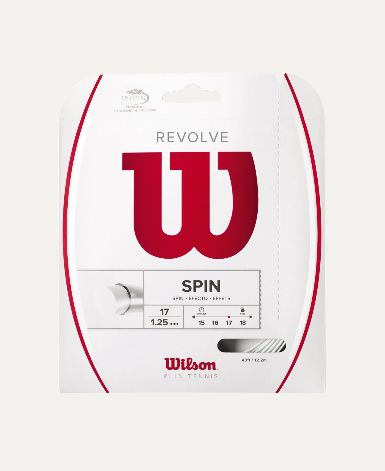WILSON REVOLVE 17 - WHITE