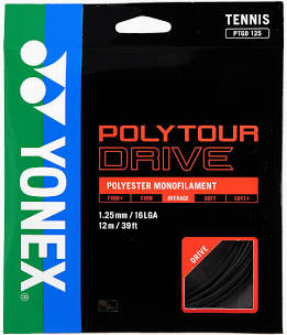YONEX POLYTOUR DRIVE 125/16L - BLK