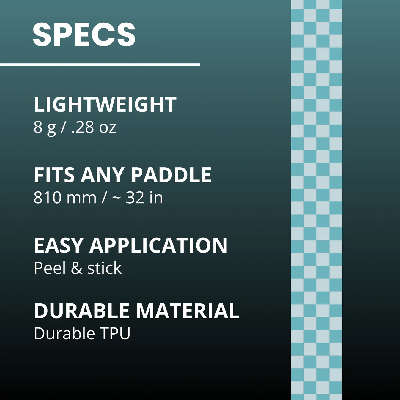 EDGY Pickleball Paddle Edge Tape