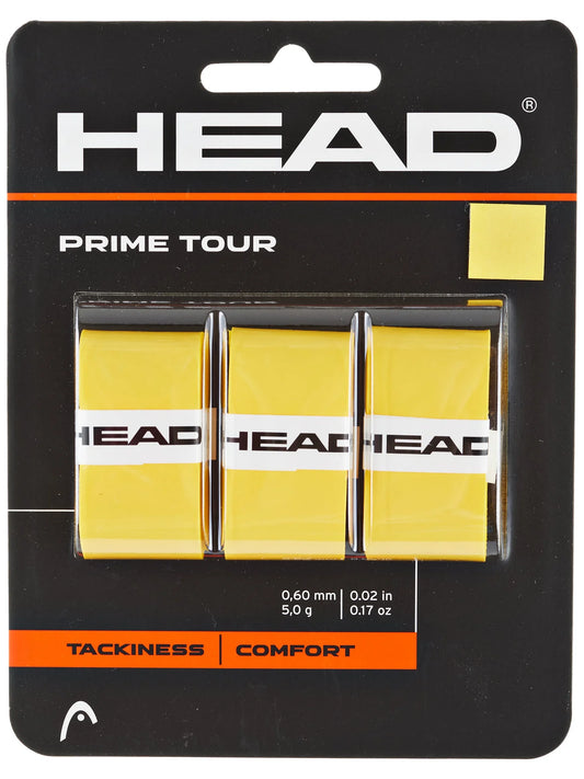 HEAD PRIME TOUR 3PK - OG - YELLOW