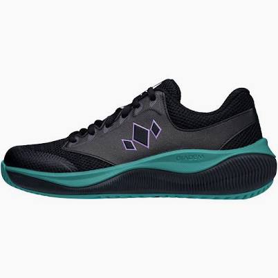 DIADEM COURT FLO - MENS BLACK/TEAL